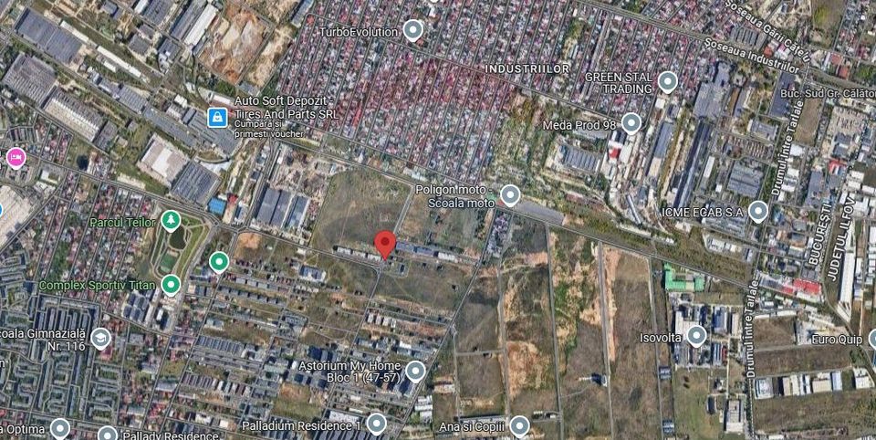 Teren cu autorizatie de constructie in apropierea B-dului Pallady