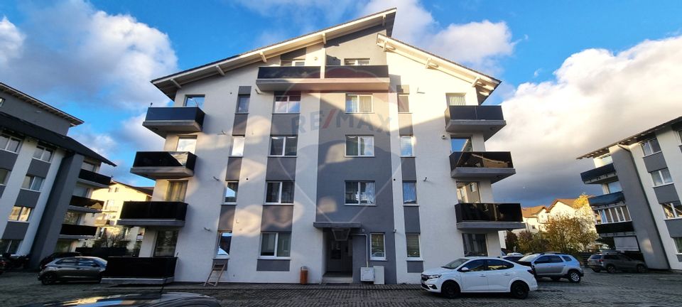 Apartament premium 2 camere, parcare + încălzire în pardoseală, Râșnov