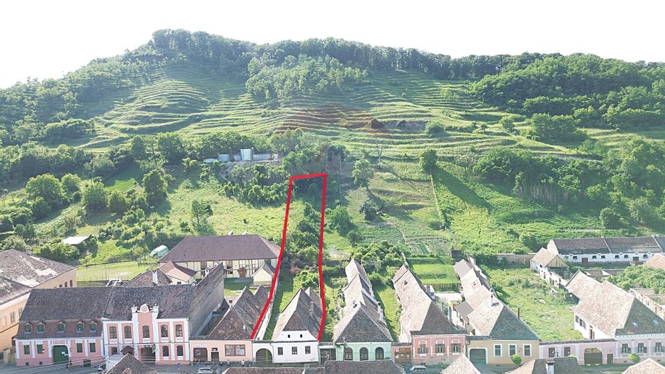 Casă săsească tradițională în inima Biertanului – potential remarcabil