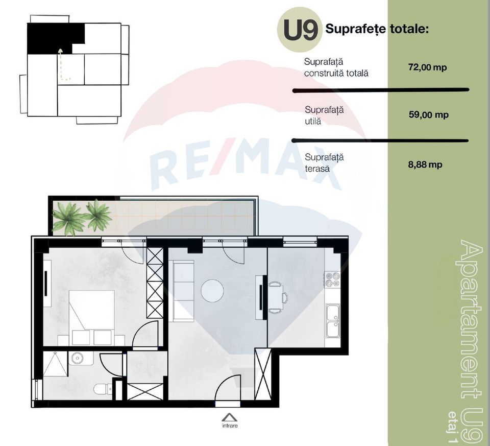 Apartamente 2 Camere de vanzare - Investiție Ideală în Jupiter