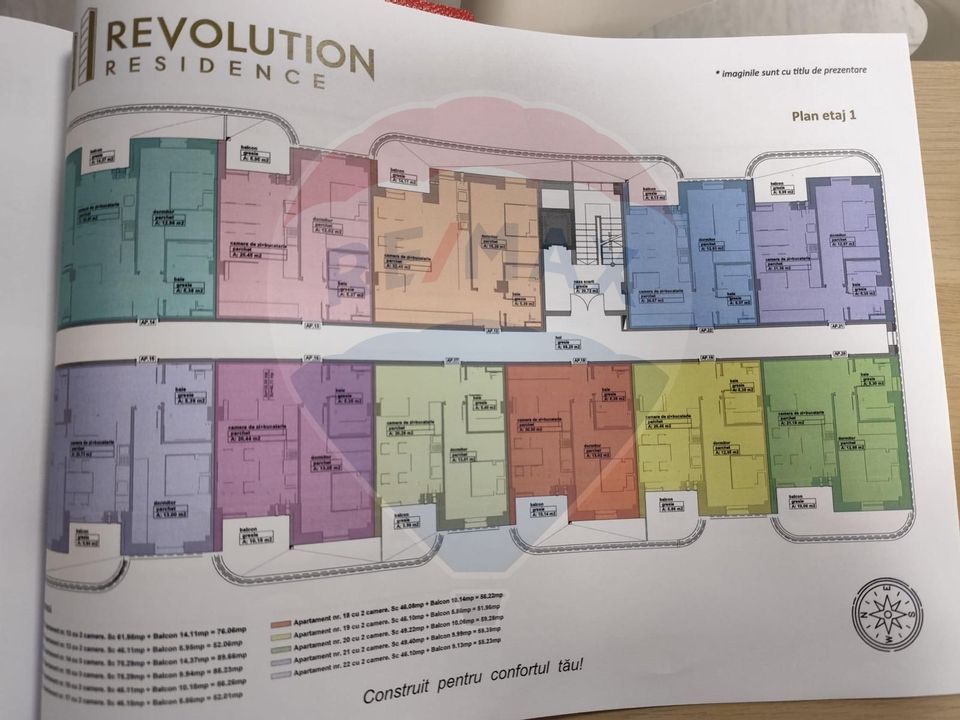 Apartamente cu 2 si 3 camere de vânzare.