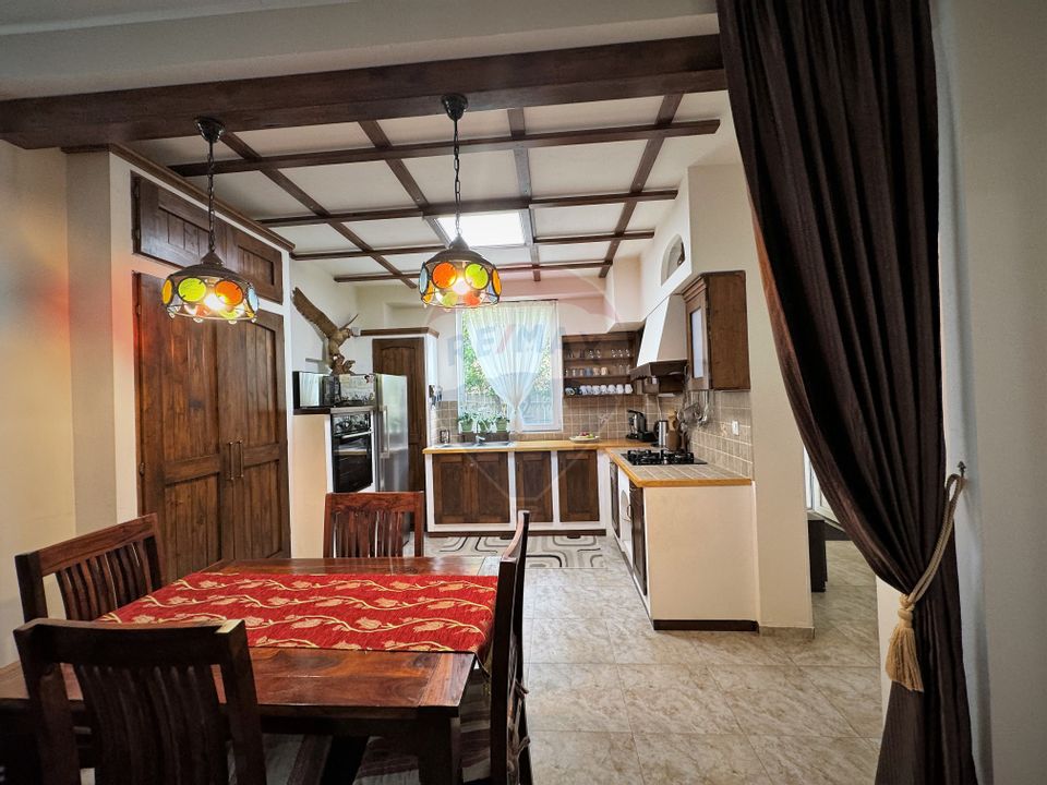 3 rooms apartment in villa Chiajna, Red, generous yard
