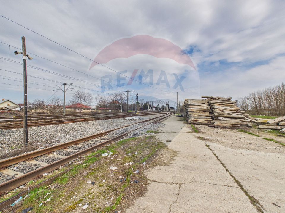 Industrial space for sale 7950sqm Lehliu Railway Station access DN3+A2