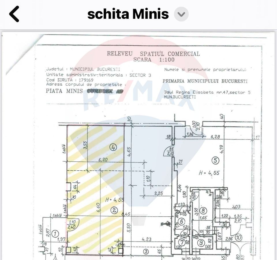 Spațiu comercial 45mp | Piata Minis