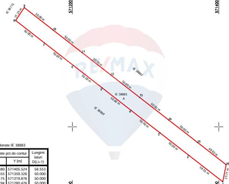 Land 7,500sqm Sabareni / Strada Primaverii
