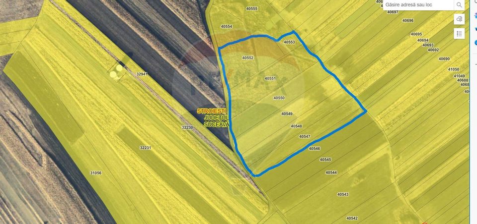 Land 30,077sqm Stroiesti / Soseaua DN17