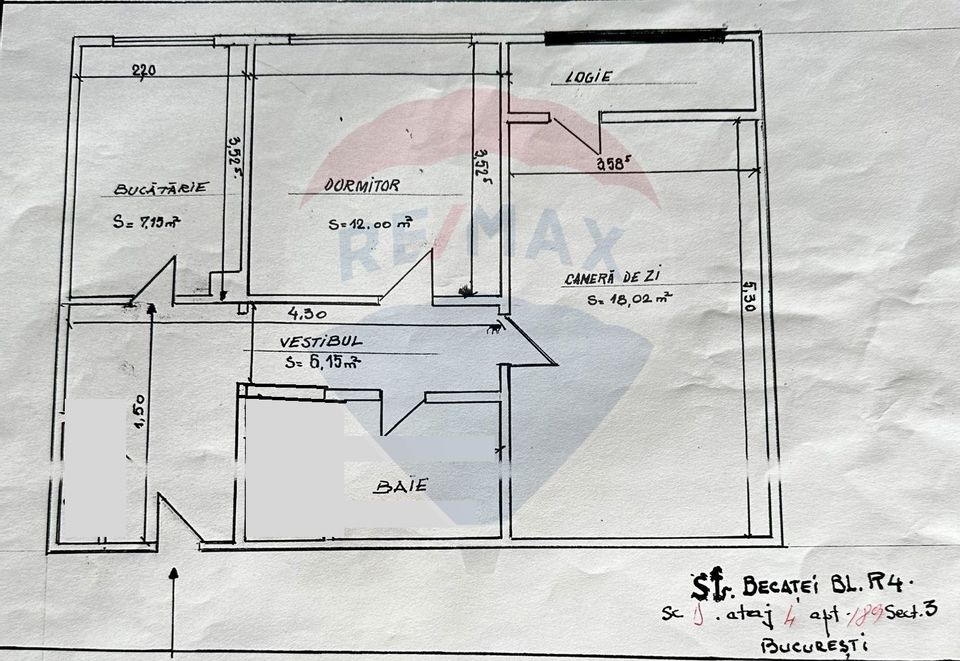 2 room Apartment for rent, Nicolae Grigorescu area