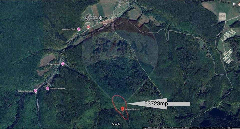 Teren de vanzare 53,723mp Codlea / Nord-Vest