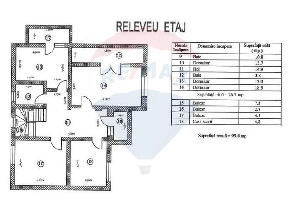 Casa de vanzare la alb 7 camere 411mp teren com Berceni Bd 1 Mai