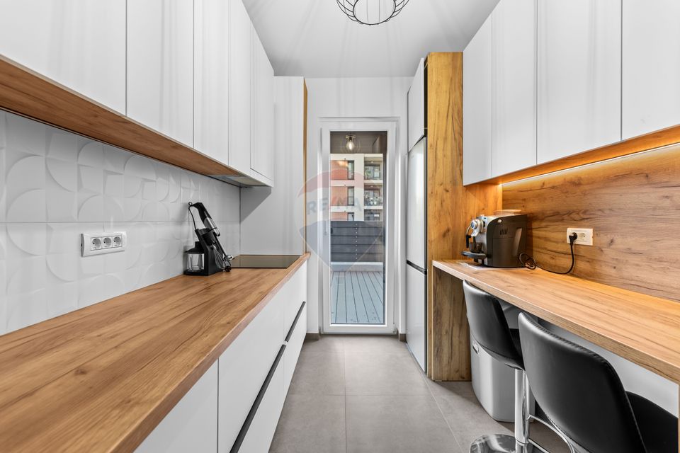 Apartament modern 3 camere cu terasă generoasă de 69 mp – Adora Park