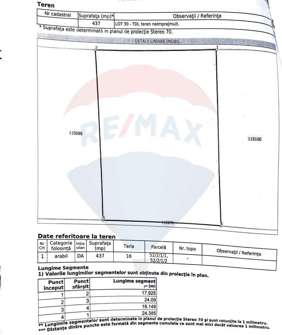 Vanzare Teren 437mp Ostratu Corbeanca / Strada Magnoliei