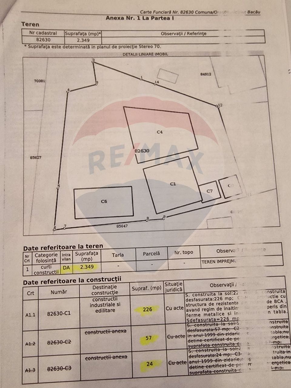 Spațiu industrial de 778mp de vânzare în zona Serbanesti