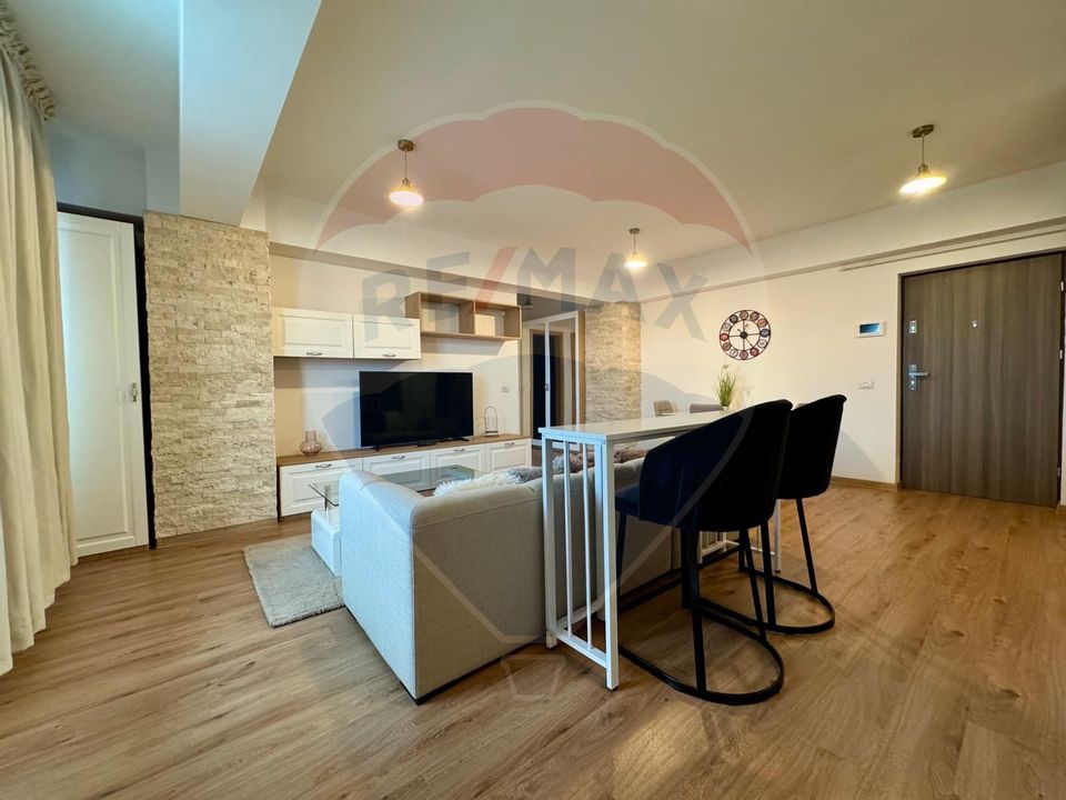 Apartament cu 2 camere de inchiriat- Ultracentral- TOPAZ RESIDENCE