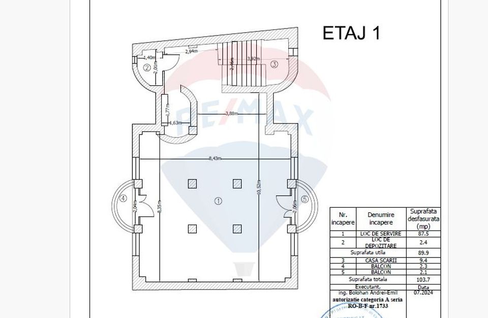 INCHIRIERE Spațiu Comercial: Restaurant, Terasă, Parcare, Drumul Sării
