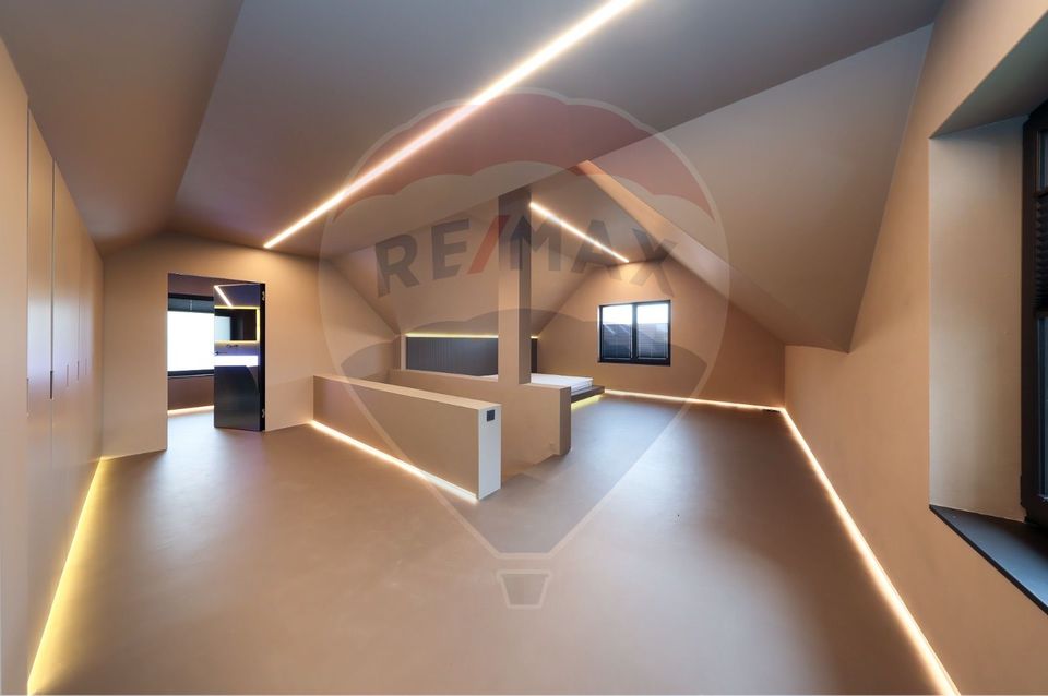 Casă modernă cu arhitectură minimalistă și confort inteligent Brasov