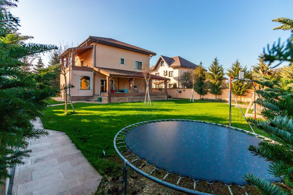 Vilă P+E+M cu 4 camere, 294 mp, Berceni/Ilfov