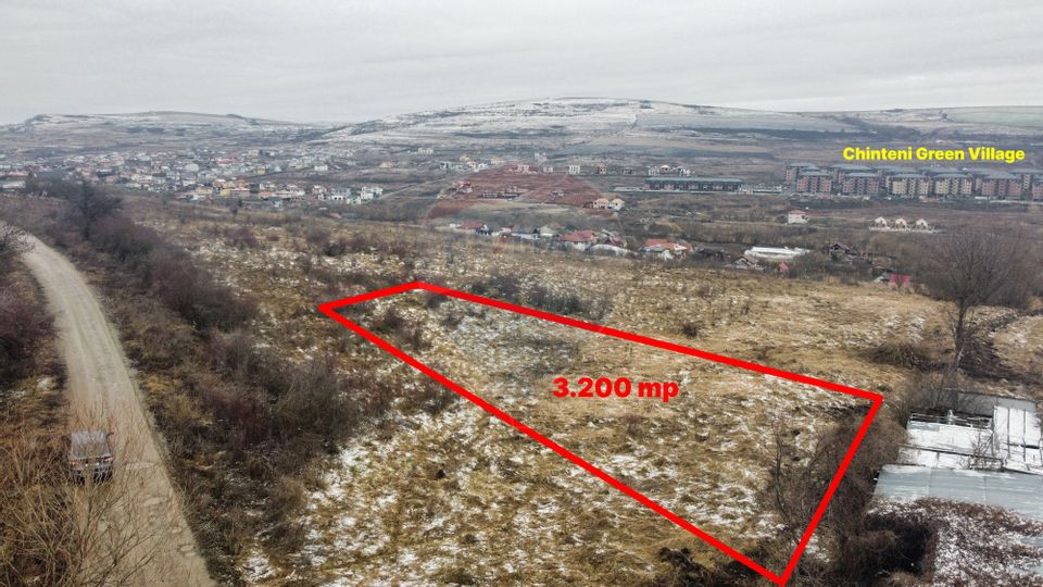 Land 3,200sqm Chinteni / Strada Principala