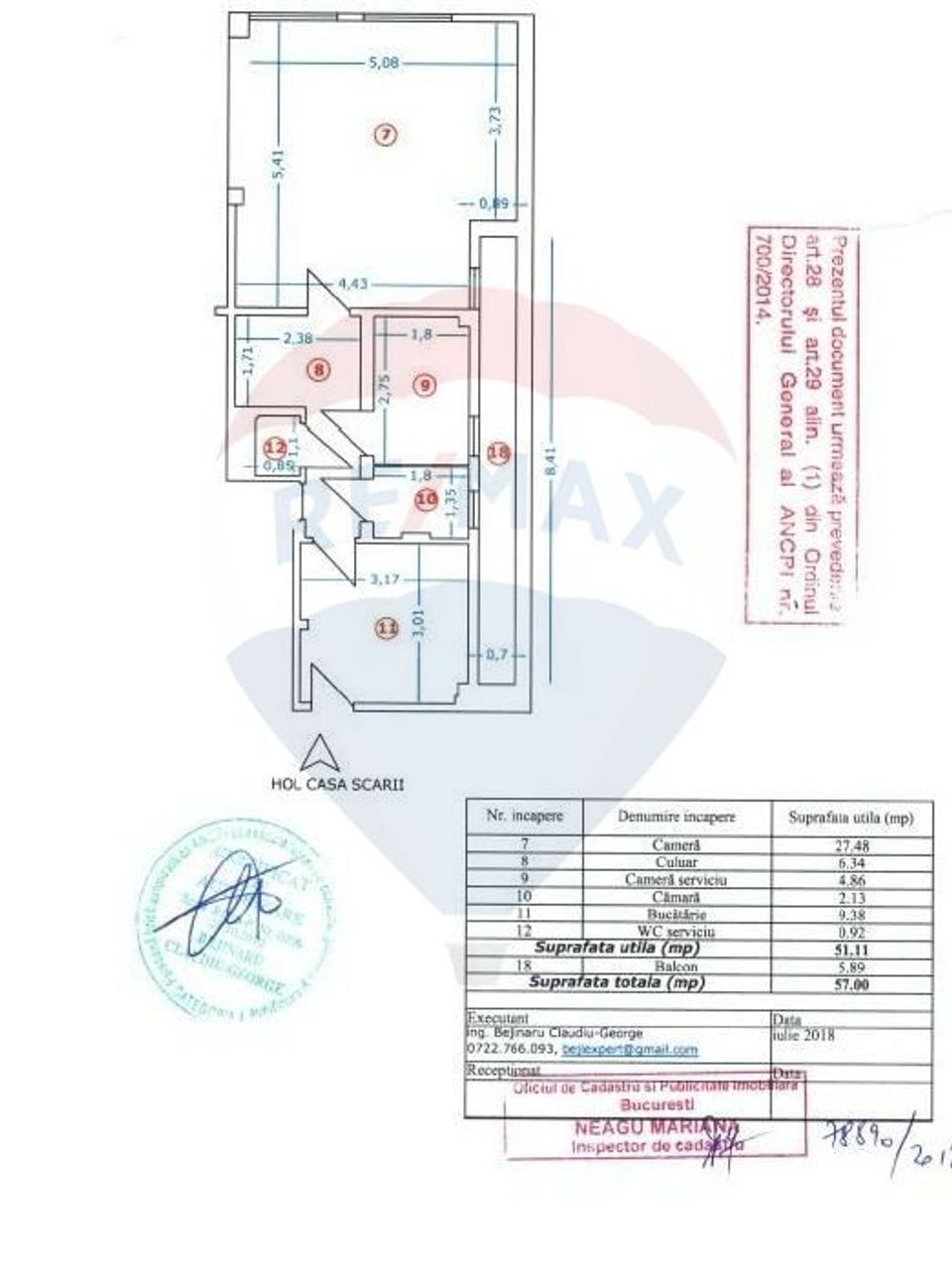 Fara risc - Investitie 2 camere si balcon - Dacia 26 Piata Romana