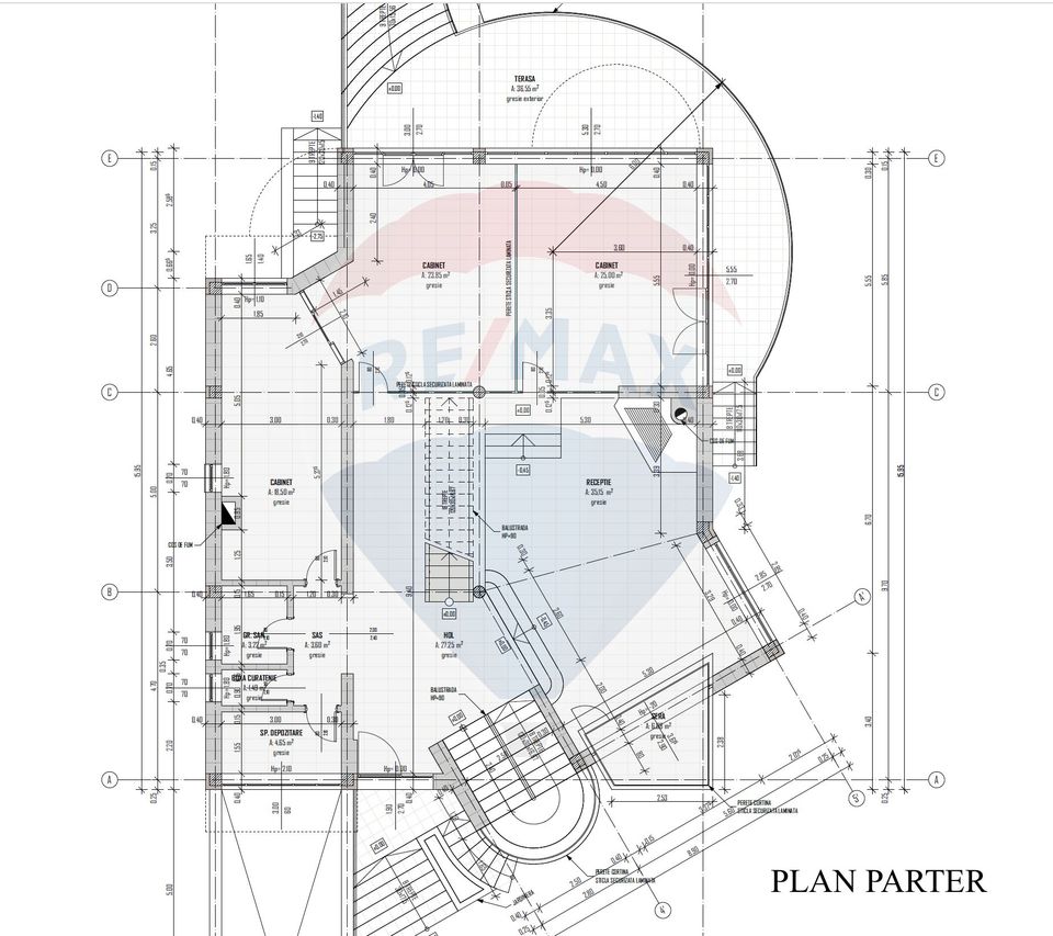 502sq.m Commercial Space for rent, Gheorgheni area