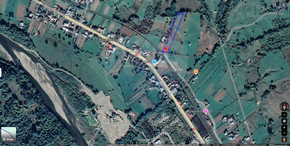 Teren 3,311mp Molid -Vama, Strada Stefan cel Mare, Suceava