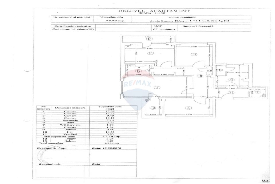 Apartament 4 camere de vanzare, vedere in parcul Plumbuita