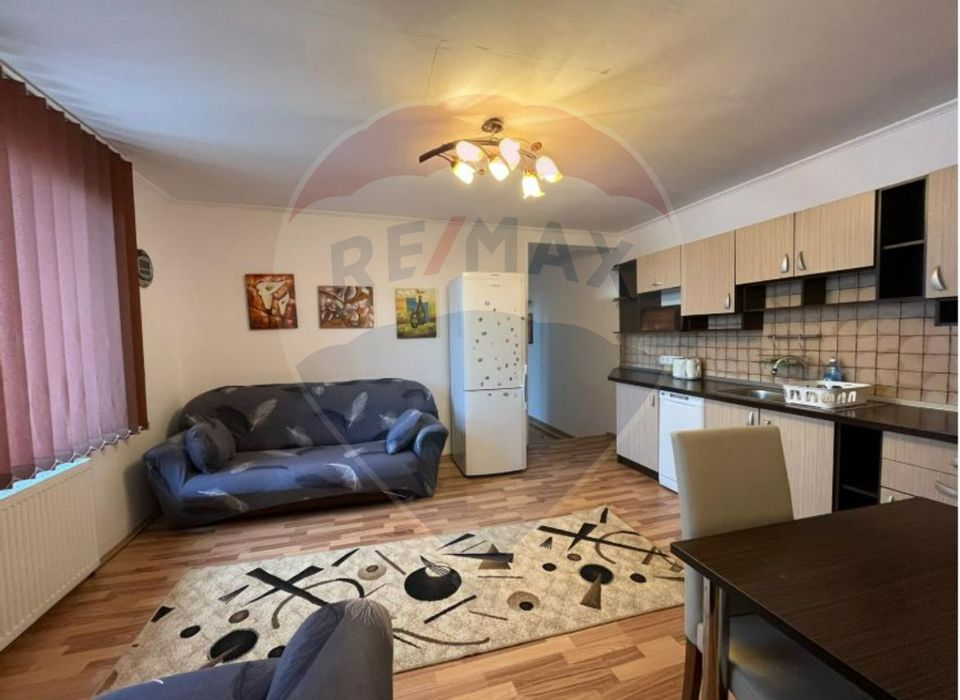 Apartament spațios-3 camere-la curte în Turnișor-Inchiriere