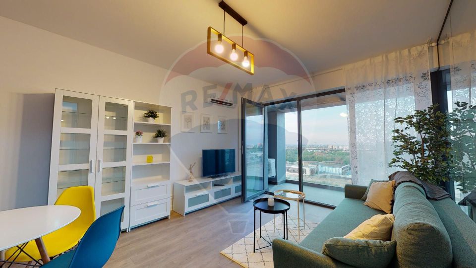 Apartment with 2 rooms for rent in Pipera area - Cloud 9 Residence