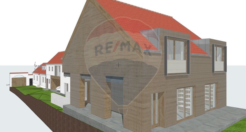 Proiect imobiliar 5 apartamente cu autorizatie de construire