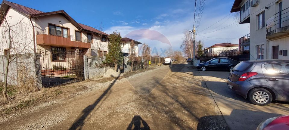 Teren constructii de vanzare 528mp, 15ml, Strada Deltei, com. Berceni