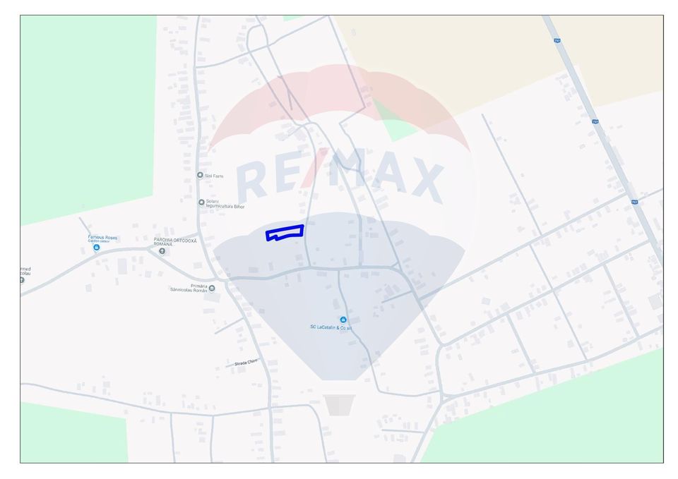 Land 1,759sqm Sannicolau Roman / Strada Principala