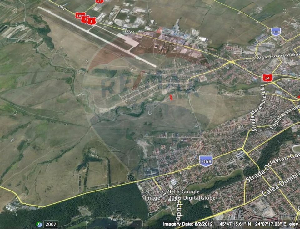 Teren de vanzare 2,000mp , zona Campsor