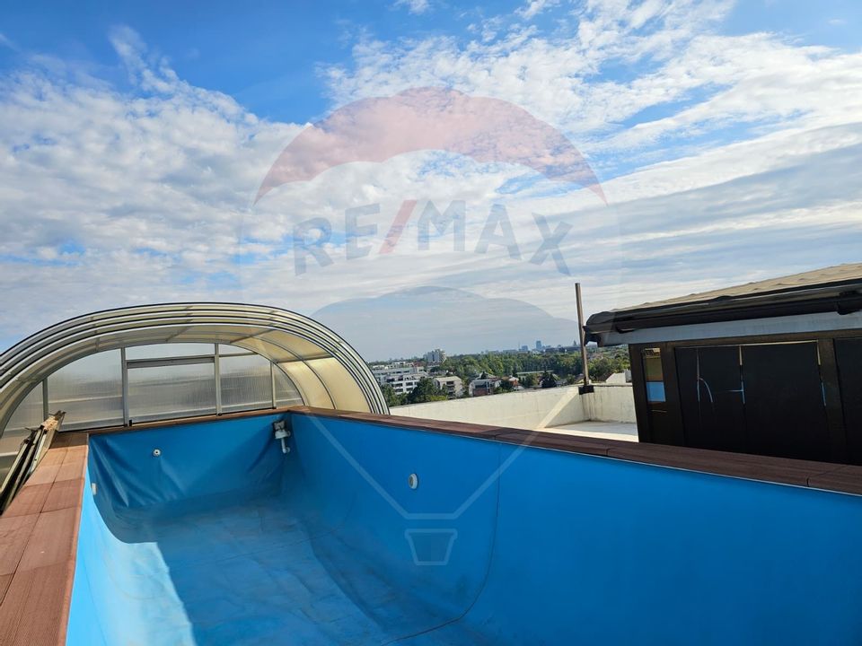 PENTHOUSE CU TERASA PANORAMICA SI PISCINA ACOPERITA