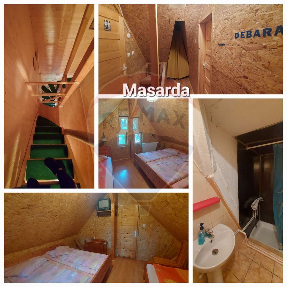 Cabana cu 8 camere de vanzare  in Sat de Vacanta Vartop, Bihor