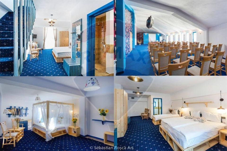 Hotel / Pensiune cu 39 camere de vânzare/zona Murighiol