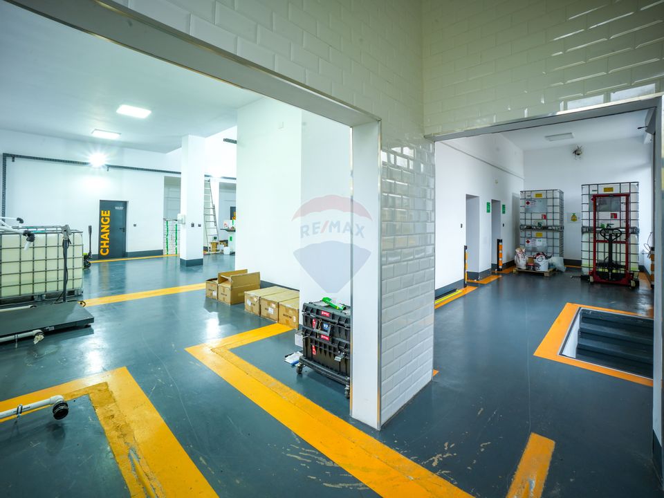 Hală industrială Clasa A, 895 mp + teren 2.880 mp, Ploiești