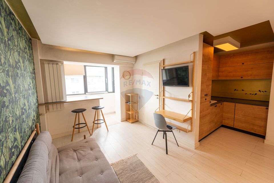 Garsoniera deosebita de vanzare zona Obor strada Chiristigiilor