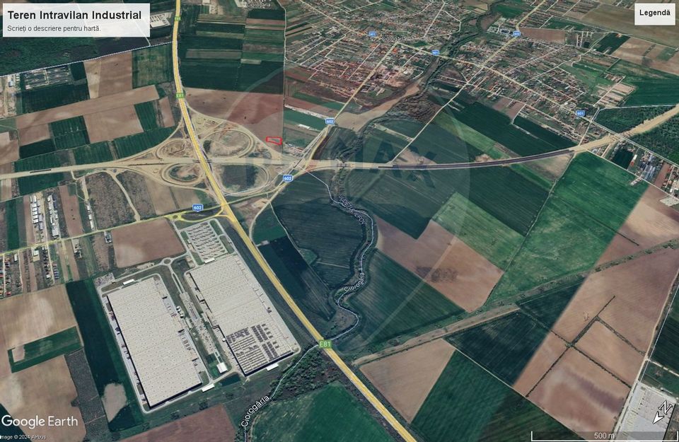 Land 5,000sqm Ciorogarla / Strada Fierarii