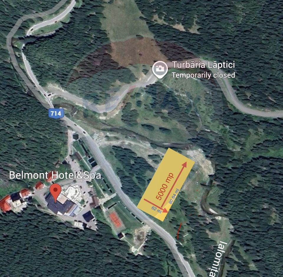 Teren de vanzare - 5000 mp - Peștera Padina