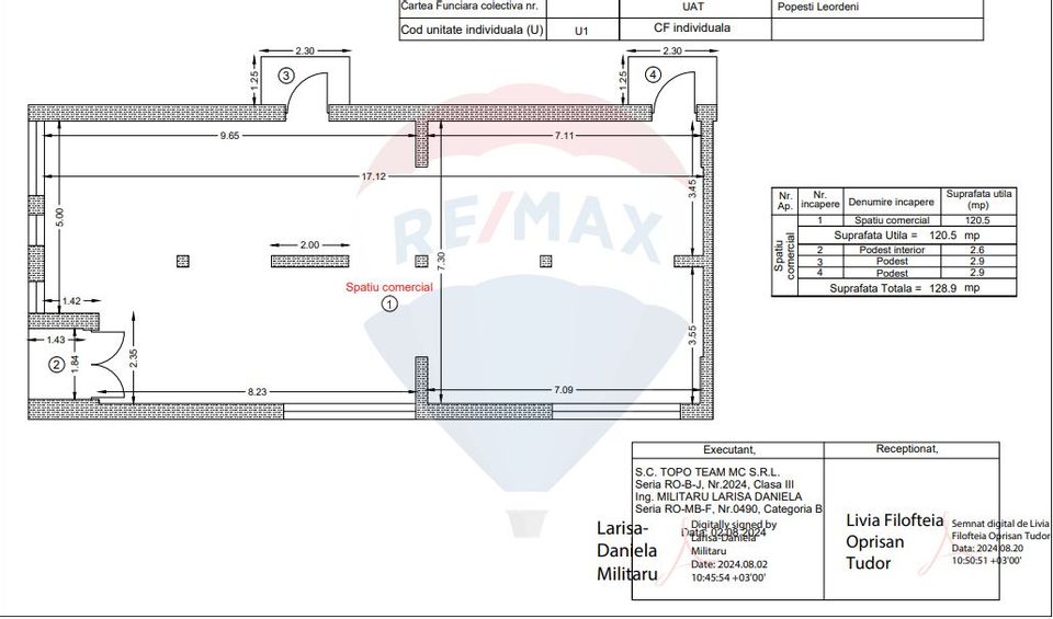 Commercial space for rent, 120 sqm, Popesti Leordeni