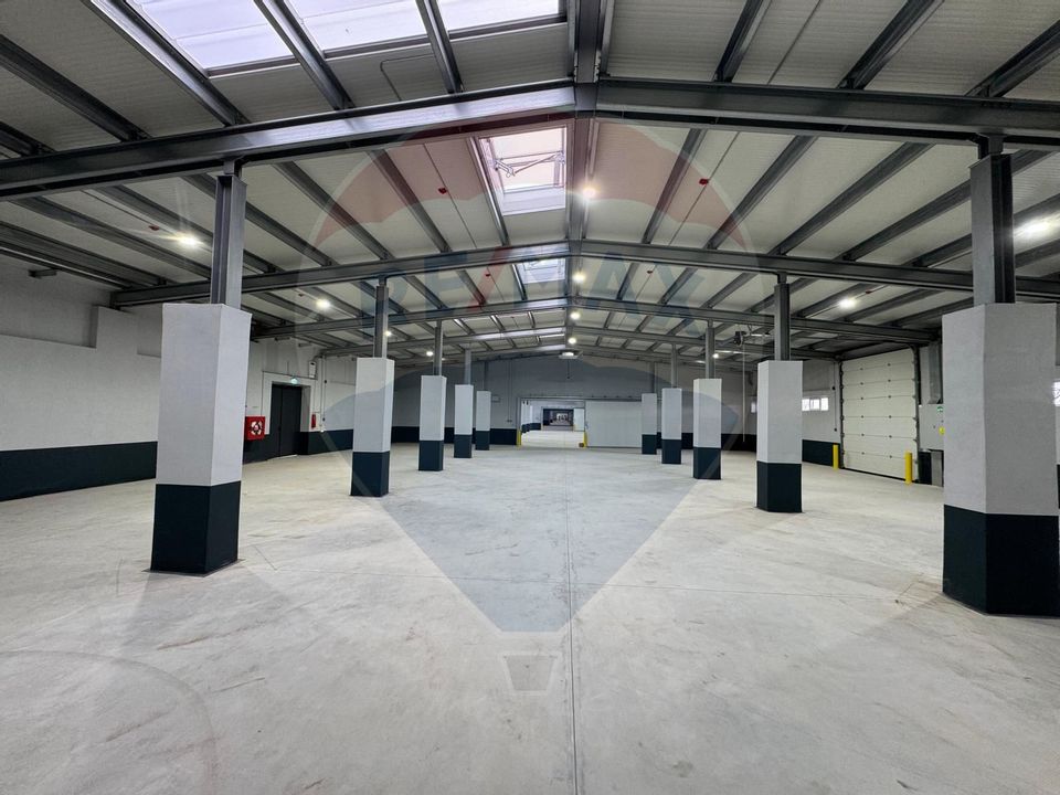 Spațiu industrial, hala moderna Fundulea - acces la calea ferata