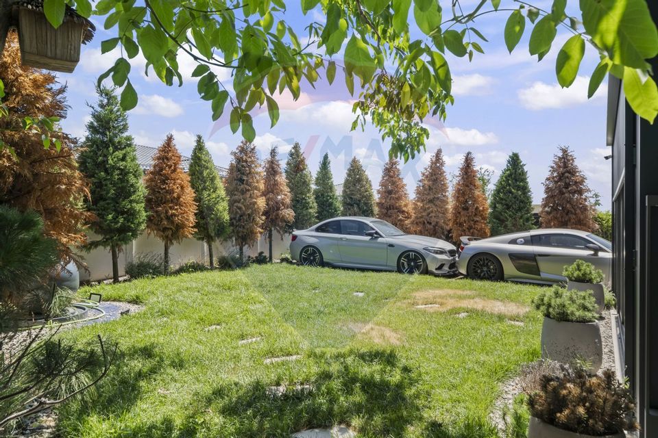 Vila individuala 4 camere 202 mp utili, Corbeanca, ansamblu cu piscina