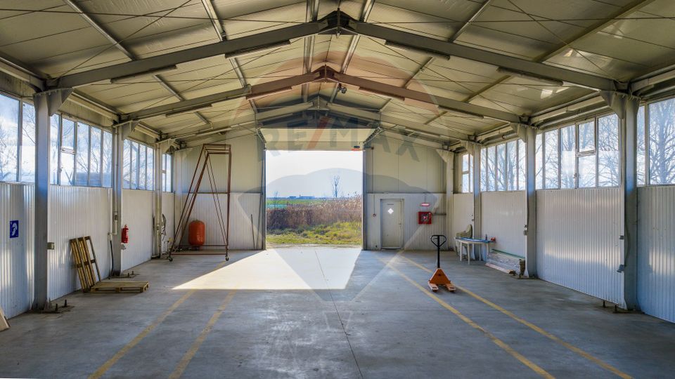 De închiriat spațiu pentru depozitare 300mp + curte 650mp Feldioara