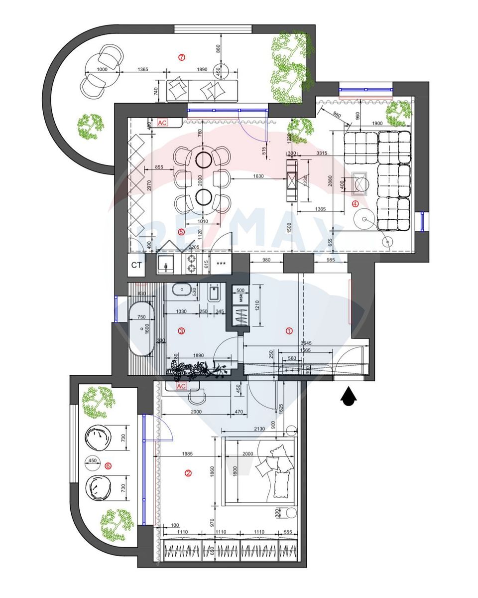 2 room Apartment for rent, Floreasca area