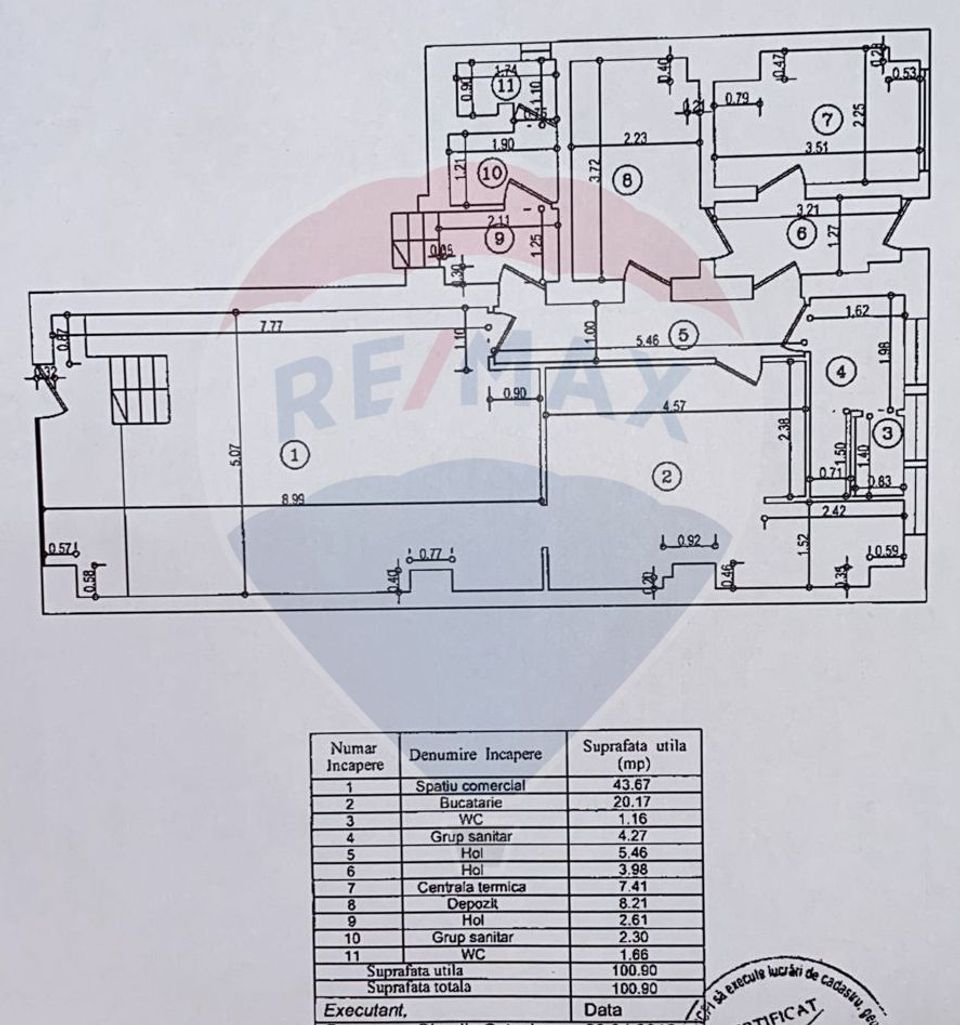 Spațiu comercial de vanzare | vitrina stradala de 3,6 m | Dorobanti