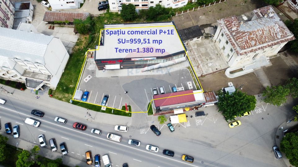 Spațiu comercial P+1, Huși zonă ultracentrală