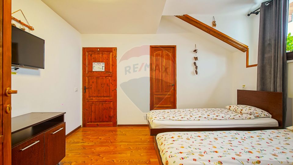 Cabana la Flo, 8 cam,P + M, teren 888 mp oportunitate de investitie !