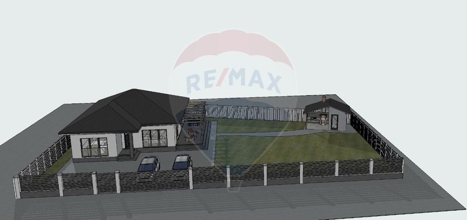 De vânzare teren intravilan Bod 828 mp cu autorizație de construcție