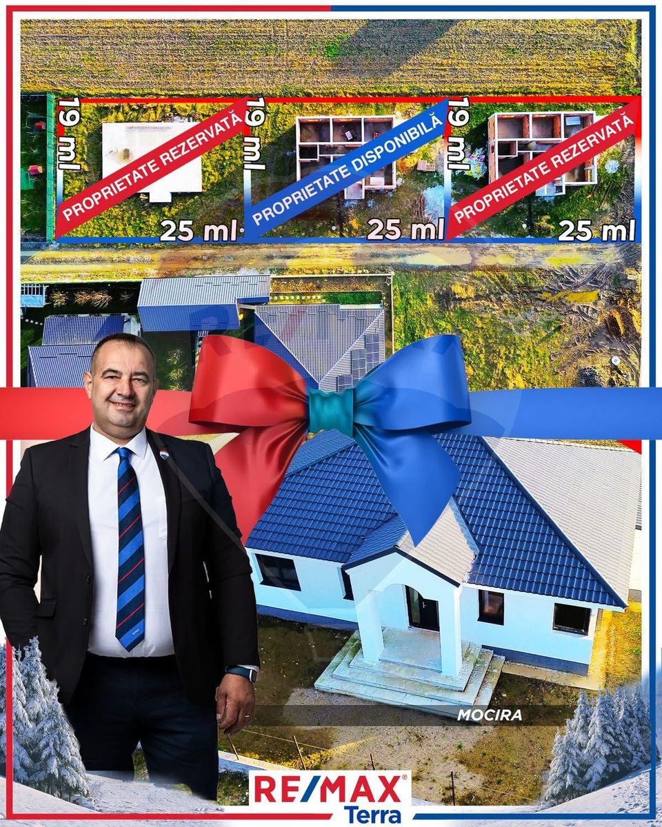 OCAZIE. Casă cu 4 camere de vânzare la rosu in Mocira.