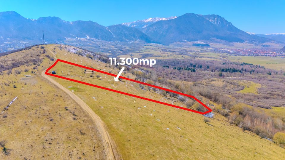 Teren 11,300mp/Extravilan/ Zarnesti