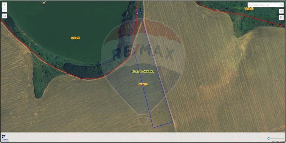Teren 23,839mp Budesti / Nord-Vest + opțiune comasare